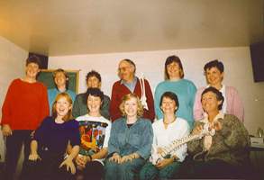 Brian with SNAGS course participants 1988